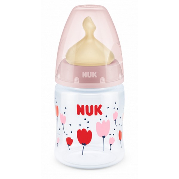NUK First Choice РР Temperature control - Шише 150мл каучук микс + box
